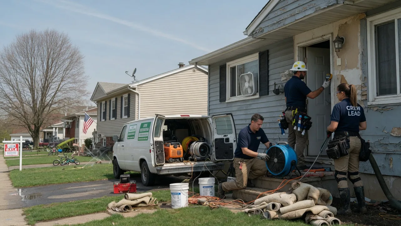 Flood Cleanup in Moriches, NY near me